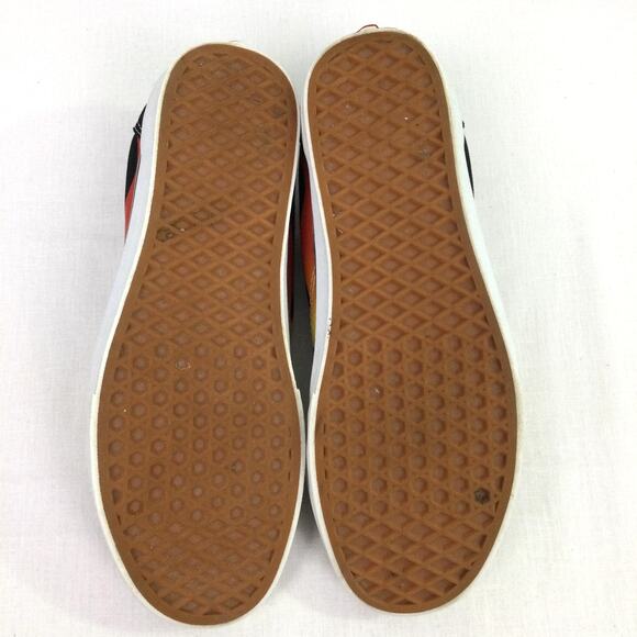 Vans Off the Wall Old Skool Men's Skater Flames Lace Up Streetwear Sneaker 9 - Picture 10 of 11